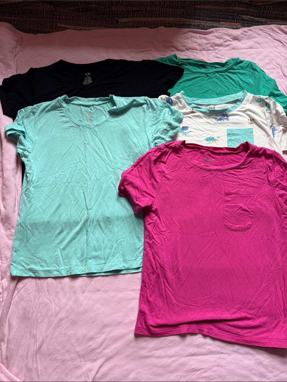 Lot of 5 - Kyte Tshirts 6T